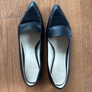Cole Haan Black Leather Flats